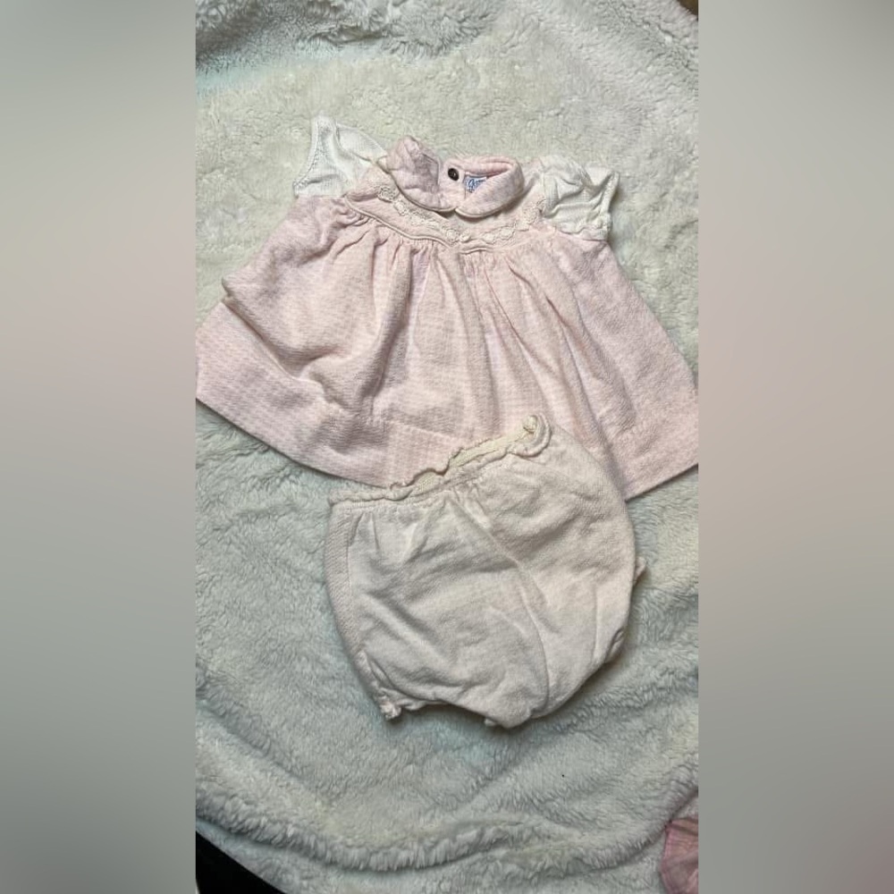 VTG Carter’s • Dress + Bummies